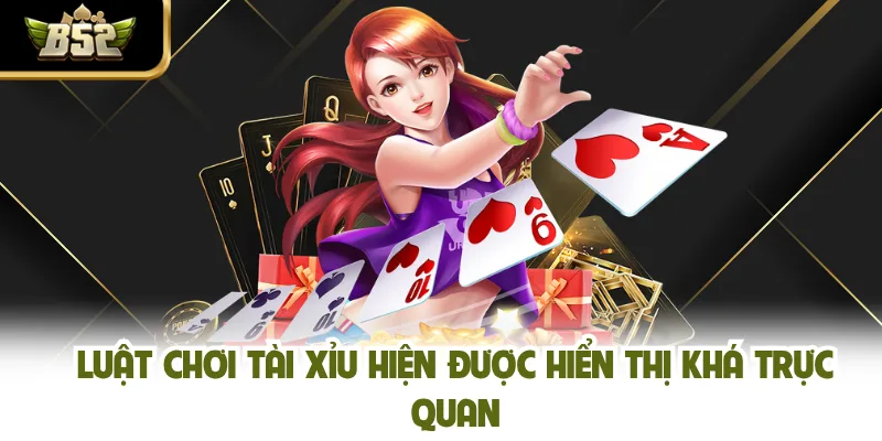Luật chơi tài xỉu hiện được hiển thị khá trực quan